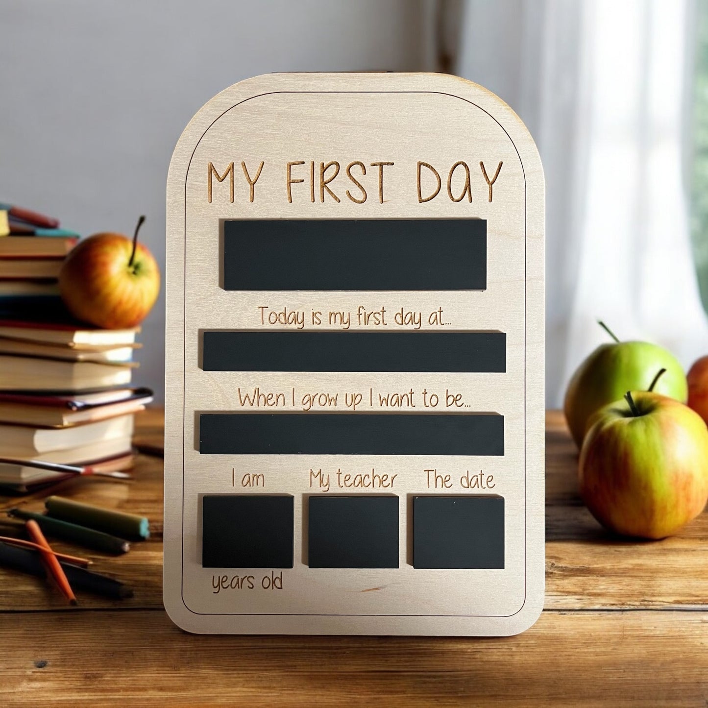 My First Day Memory Board