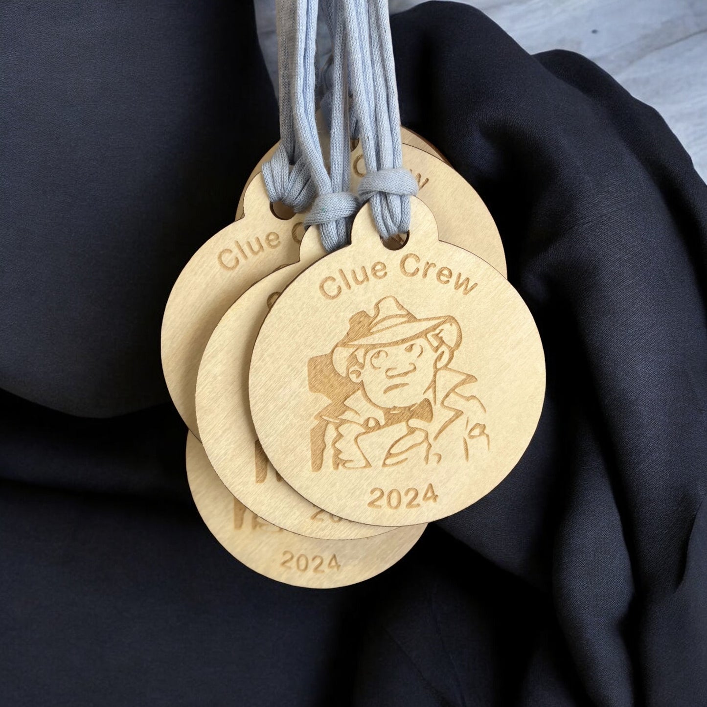 Personalised Wooden Medals - 60mm
