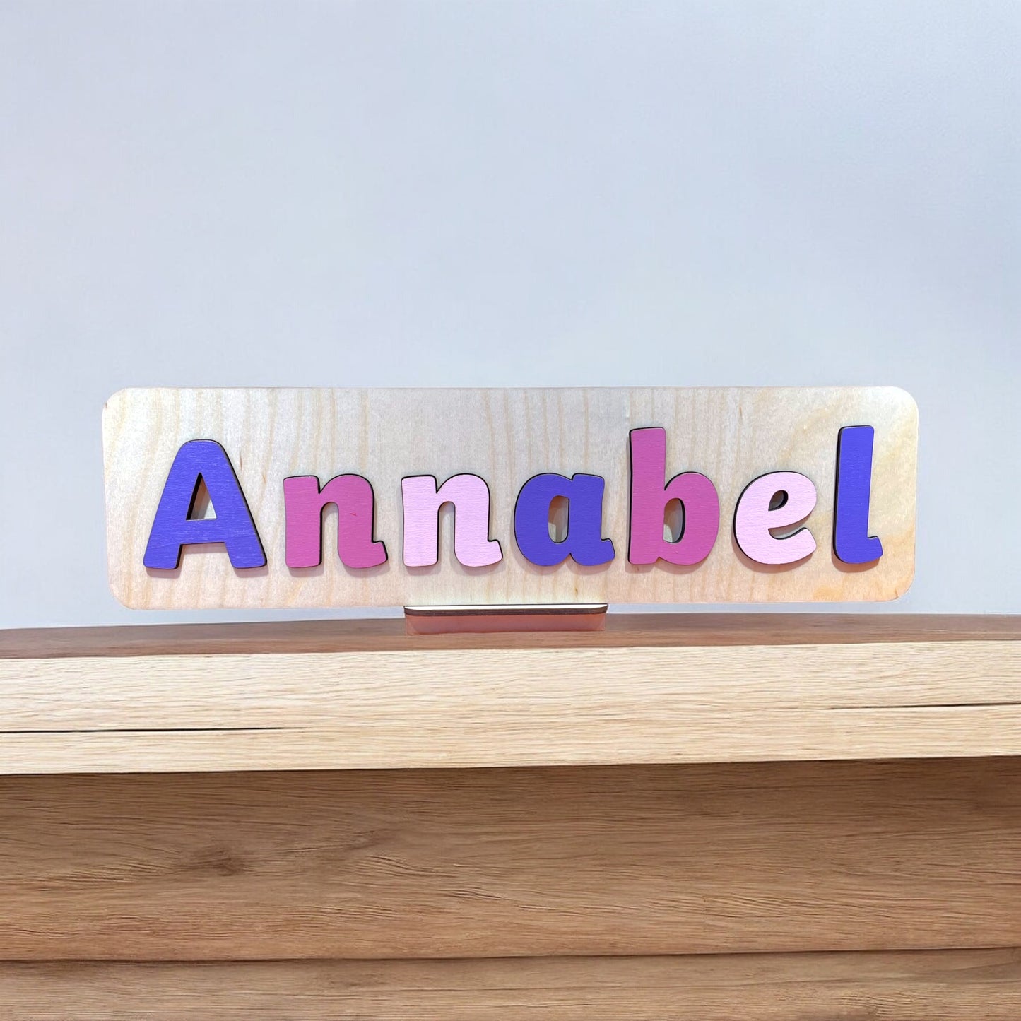Personalised Name Puzzle with a Name Only