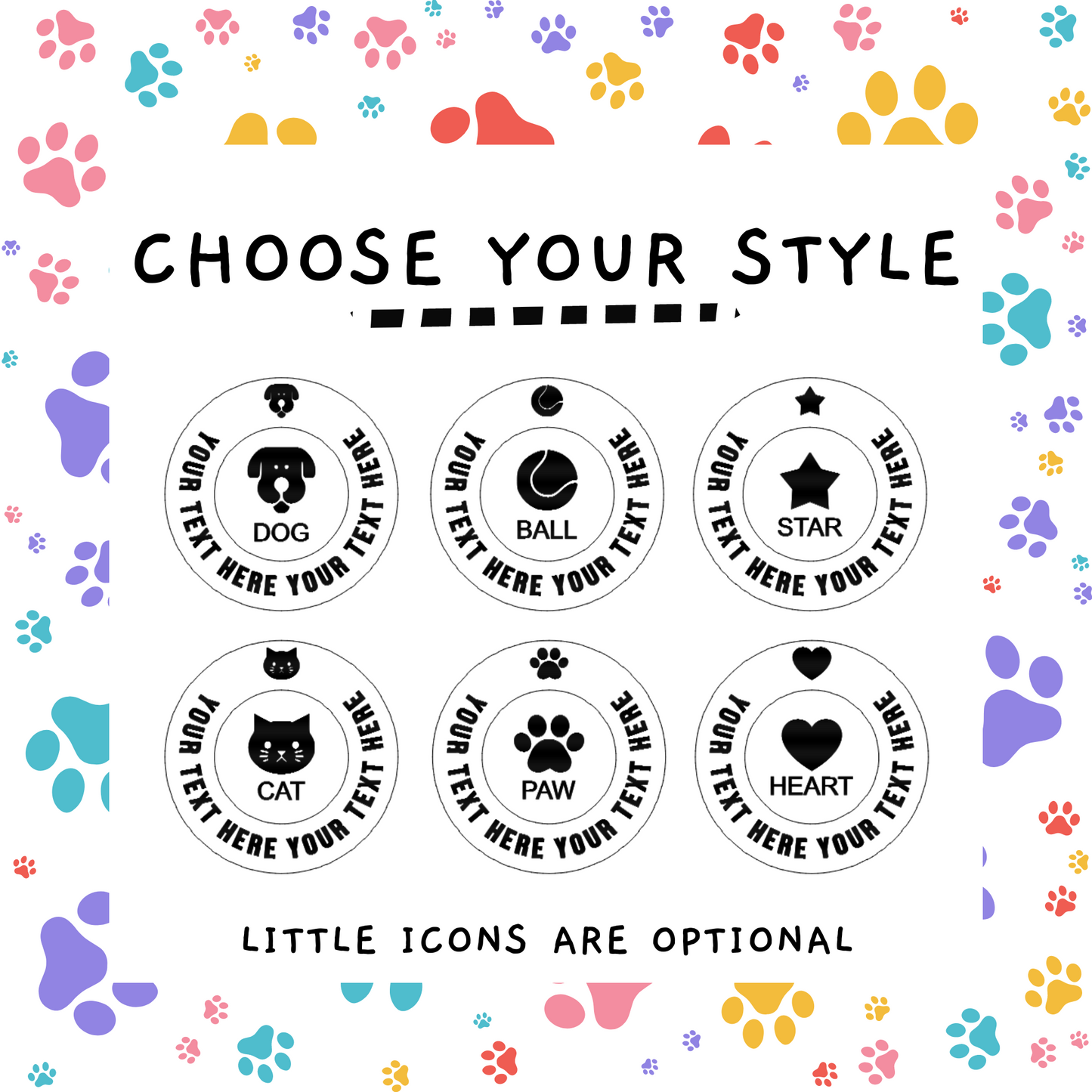 Personalised Solid Stainless Steel ID Tag