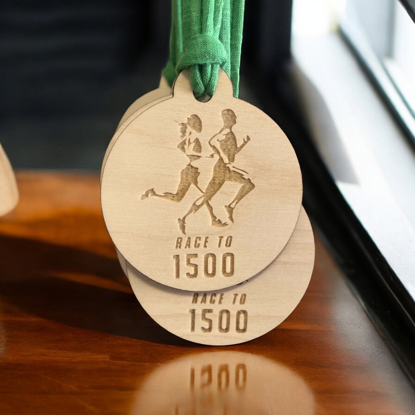 Personalised Wooden Medals - 70mm