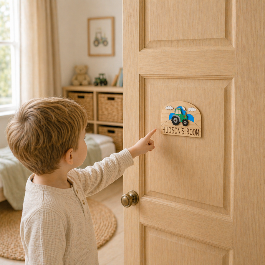 Kids Bedroom Door Signs