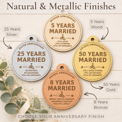 Wedding Anniversary Medal
