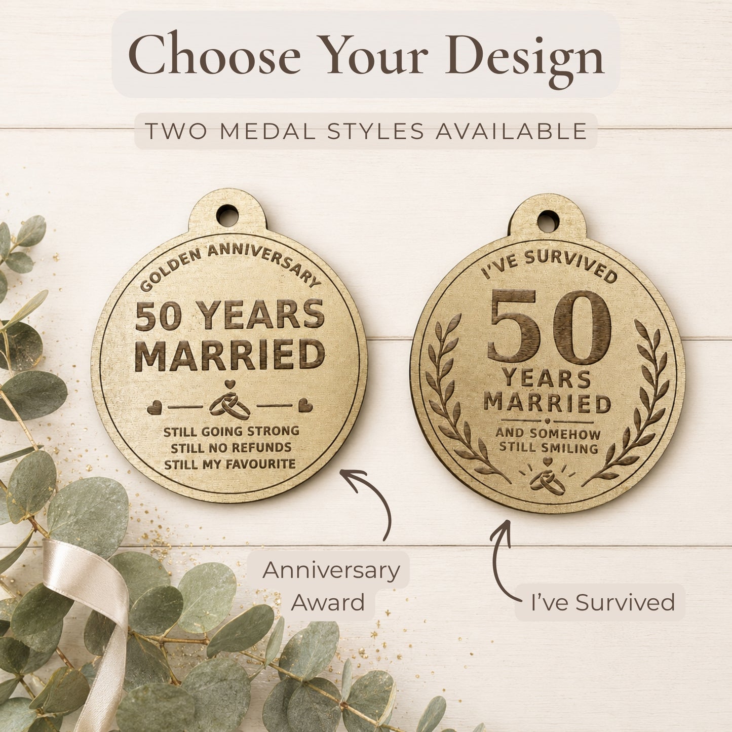 Wedding Anniversary Medal