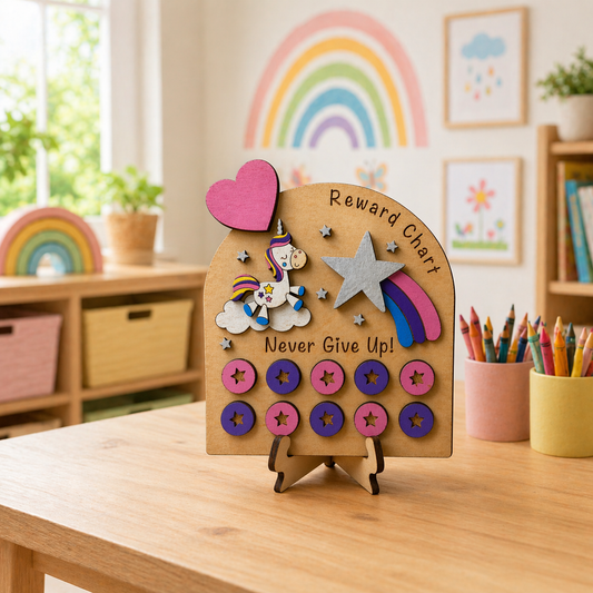 Personalised Wooden Reward Chart