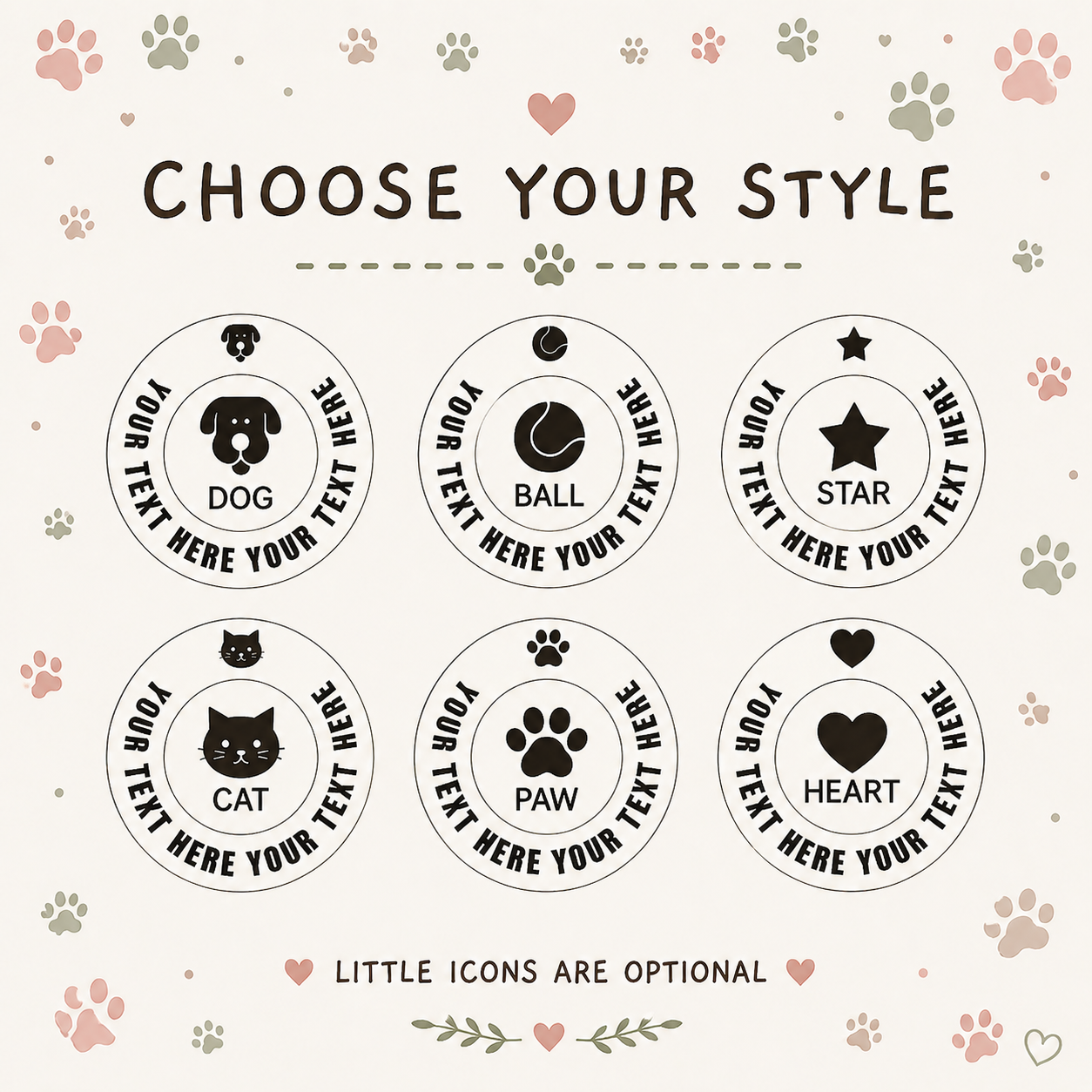 Personalised Solid Stainless Steel ID Tag