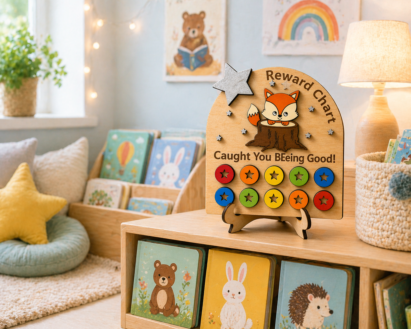 Personalised Wooden Reward Chart