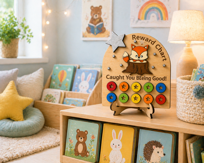 Personalised Wooden Reward Chart