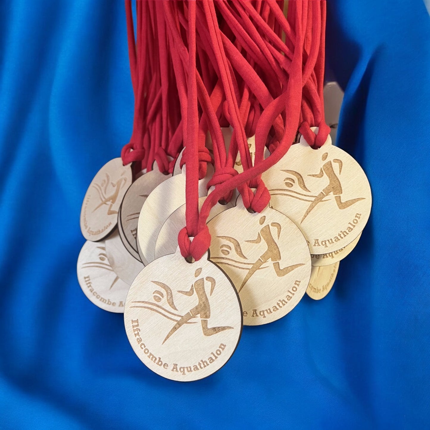 Personalised Wooden Medals - 80mm