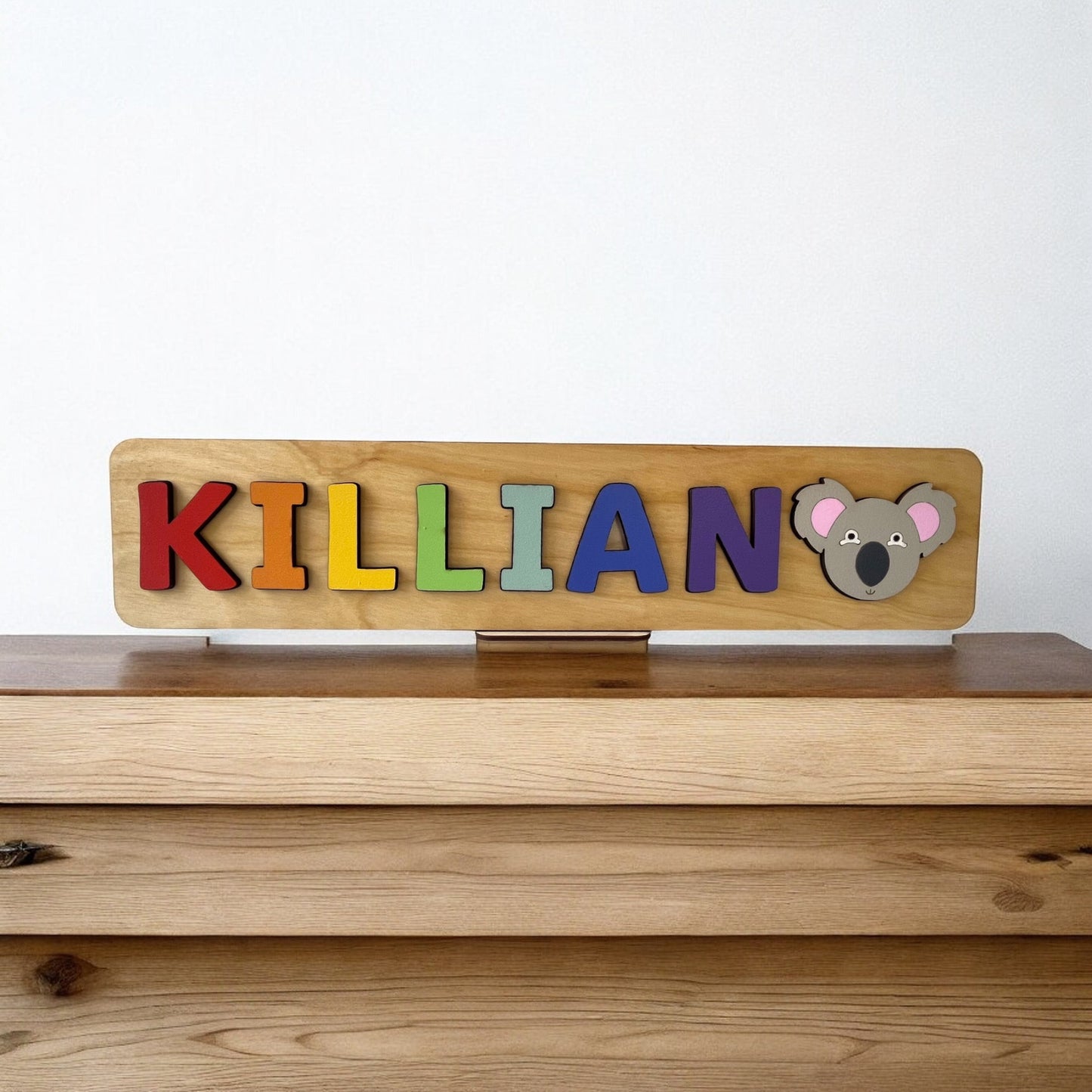 Personalised Name Puzzle with a Koala