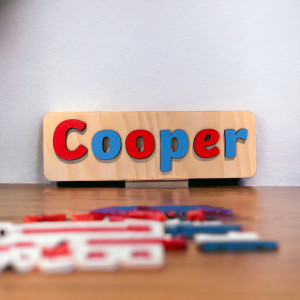 Personalised 6 Letter Name Puzzle